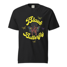 Load image into Gallery viewer, BLACK BUTTERFLY NUBIAN TEE - SHIRT FIENDZ STORE