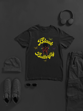 Load image into Gallery viewer, BLACK BUTTERFLY NUBIAN TEE - SHIRT FIENDZ STORE