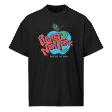Load image into Gallery viewer, PLANET NEW YORK BLACK TEE - SHIRT FIENDZ STORE