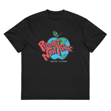Load image into Gallery viewer, PLANET NEW YORK BLACK TEE - SHIRT FIENDZ STORE