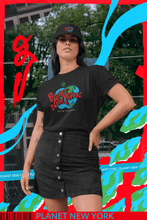 Load image into Gallery viewer, PLANET NEW YORK BLACK TEE - SHIRT FIENDZ STORE